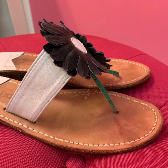 Jack Rogers Daisy Sandals Size 8 - Picture 5 of 6